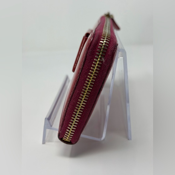 Miu Miu Patent Leather Red Wallet - Picture 4 of 7
